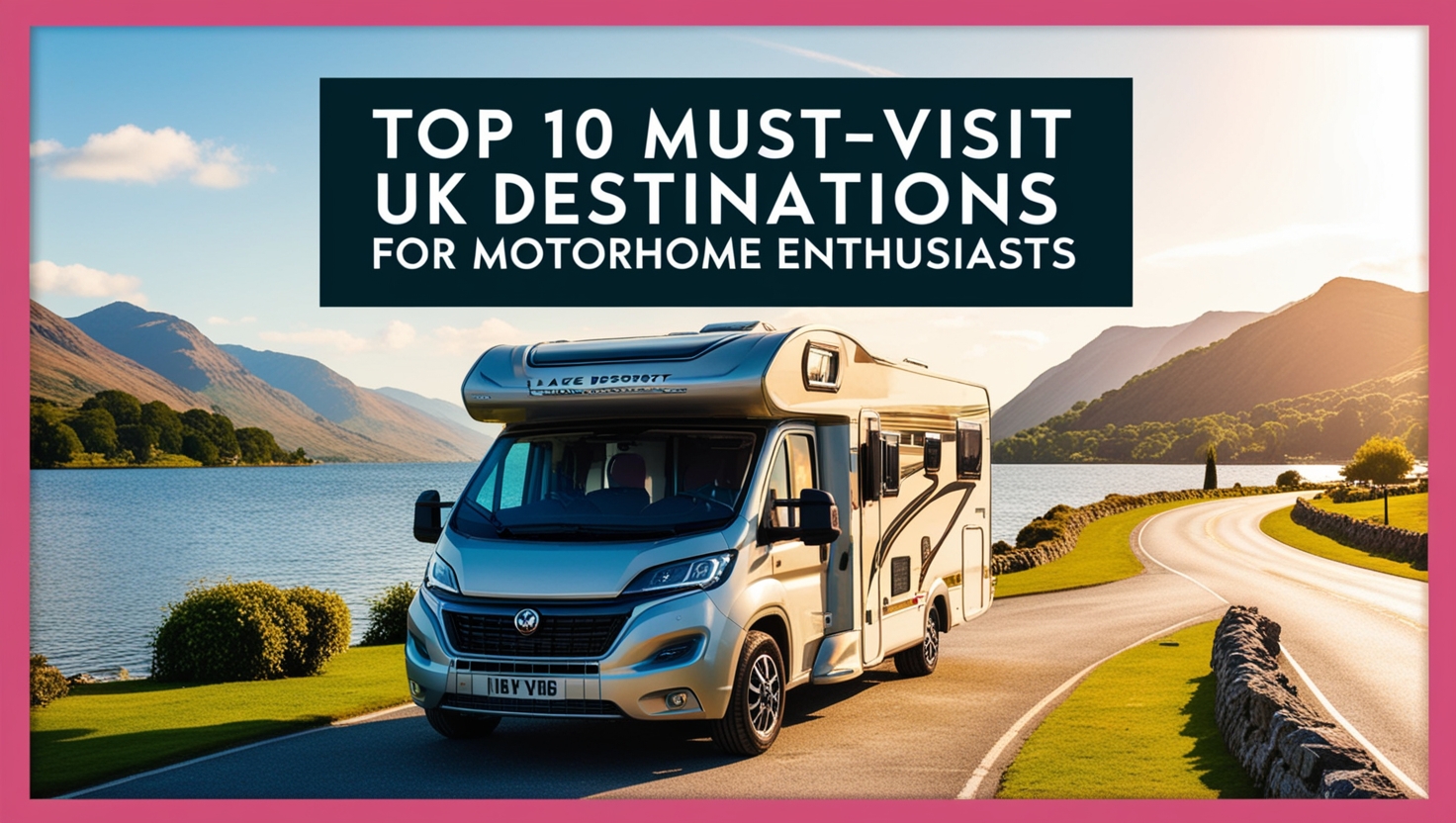 Top 10 Must-Visit UK Destinations for Motorhome Enthusiasts